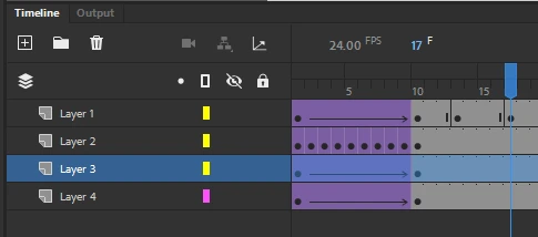Digital Animation Timeline